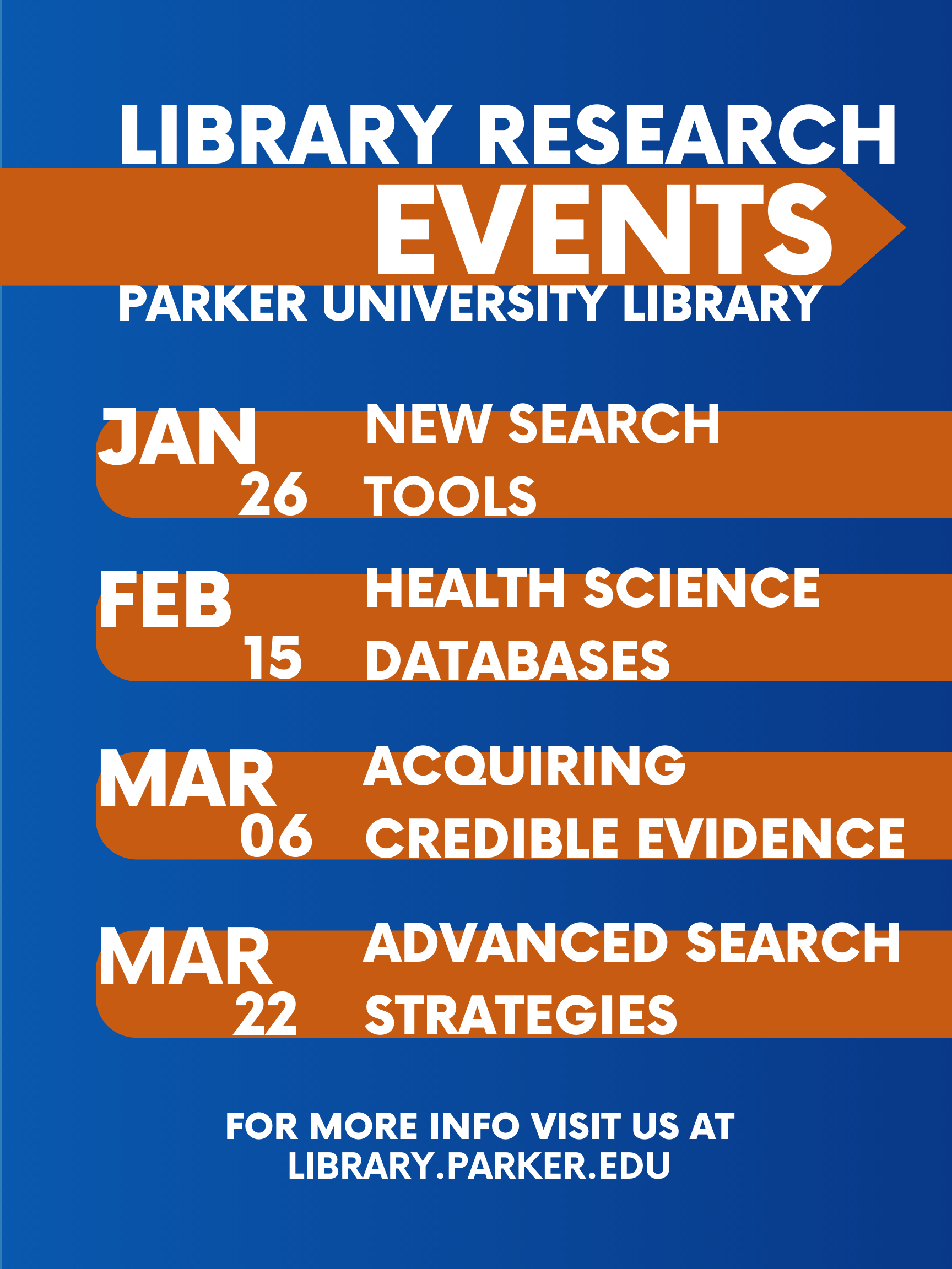Library Research Events