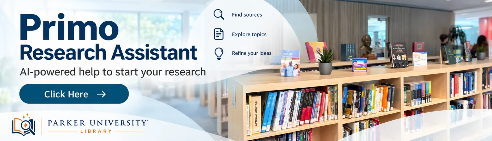Link to primo research assistant