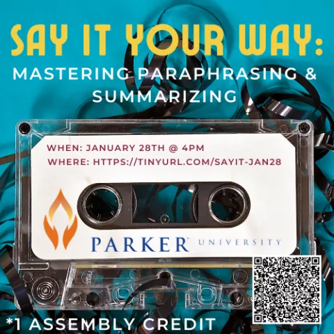 Say It Your Way: Mastering Paraphrasing and Summarizing with Clarity (Assembly Credit)