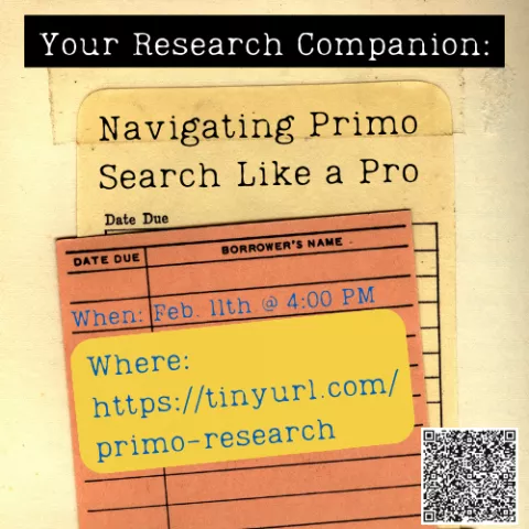 Your Research Companion: Navigating Primo Search Like a Pro